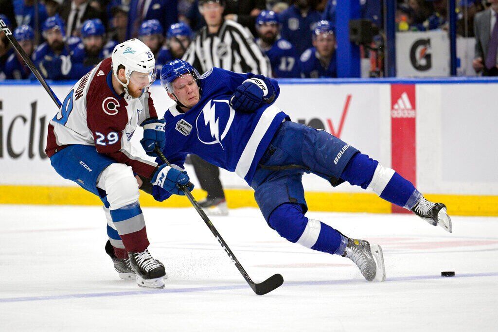 Stanley Cup Avalanche Lightning Hockey